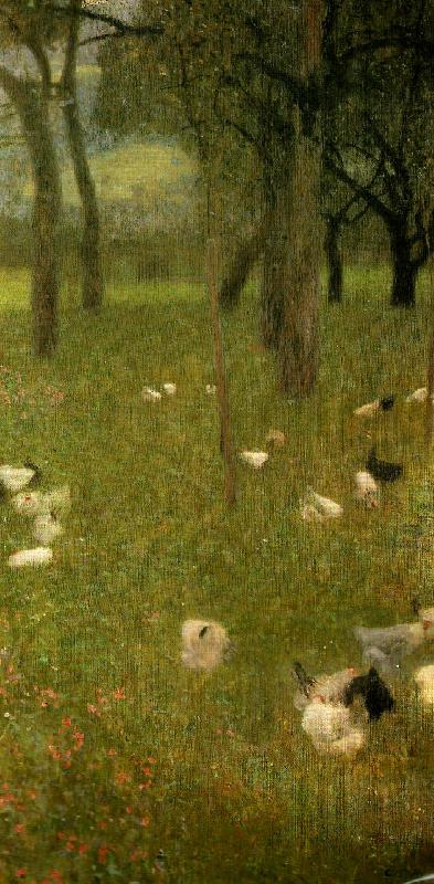 Gustav Klimt efter regnet oil painting image